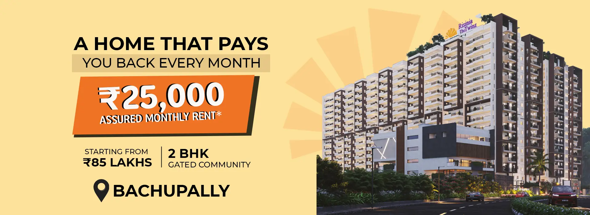 Gated Community Flats for Sale in Bowrampet